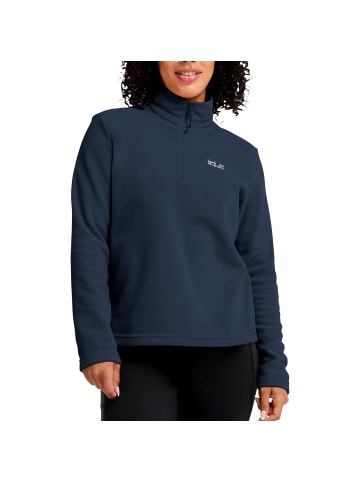 Jack Wolfskin Fleecepullover Taunus 100 Half-Zip in Dunkelblau