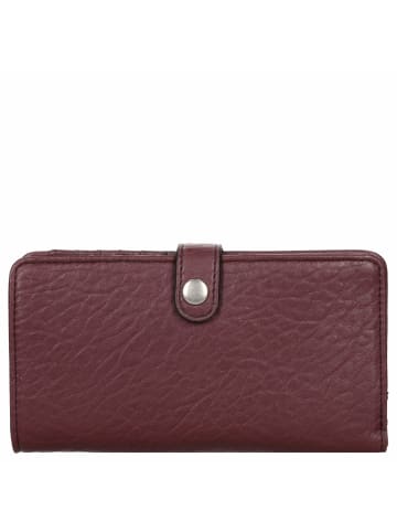 FREDs BRUDER Lunar - Geldbörse 12cc 18 cm (black) in oxblood