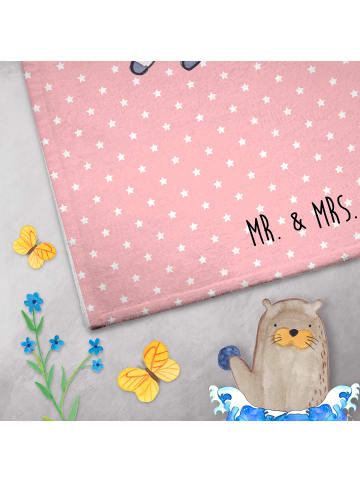 Mr. & Mrs. Panda Handtuch Einhorn Hexe ohne Spruch in Rot Pastell