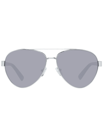 Guess Frauen Sonnenbrille Flieger Silber
