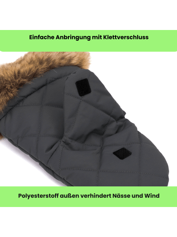 fillikid Handwärmer Nuuk Exklusiv in Grau