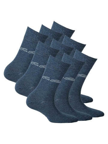 Tom Tailor Socken 9er Pack in Blau