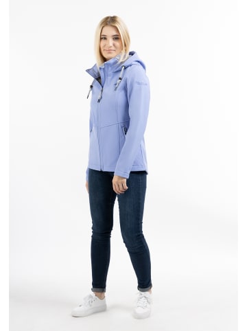 Schmuddelwedda Softshelljacke in Violettblau-271