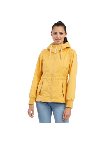 ragwear jacke in curry