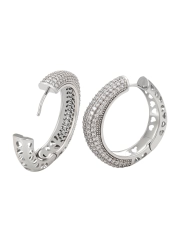 gaya Women Earrings in Silver White