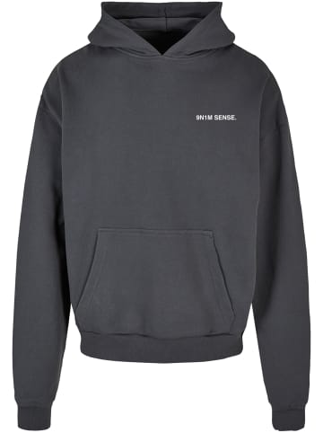 9N1M SENSE Kapuzenpullover in darkgrey