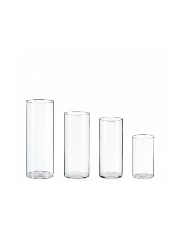 relaxdays 4-tlg. Vasen-Set in Transparent