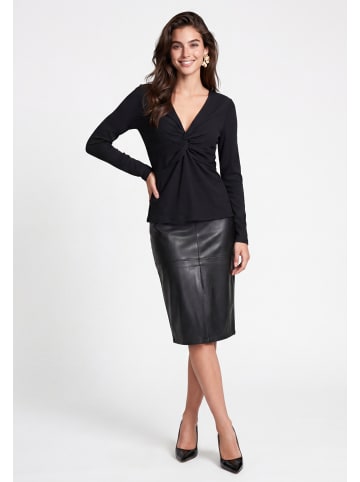 faina Women Longsleeve in Black
