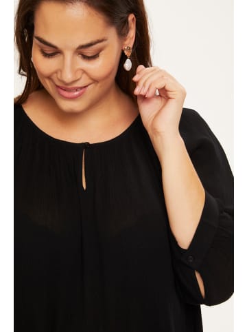 KAFFE curve Tunika KCami A-shape in Black deep