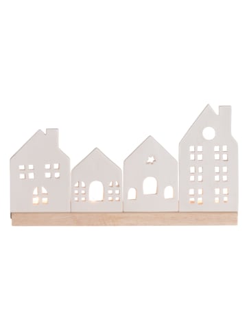 4Living Kerzenständer in weiß