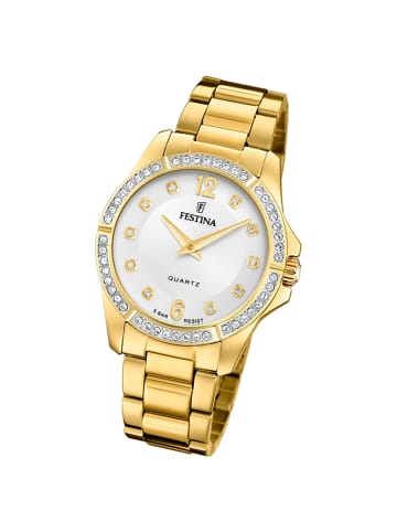 Festina Analog-Armbanduhr Festina Mademoiselle gold mittel (ca. 35mm)