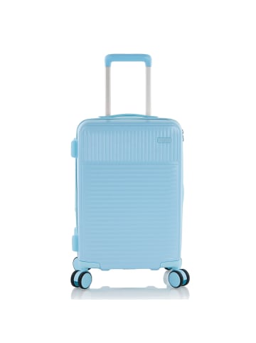 Heys Pastel 4 Rollen Kabinentrolley S 53 cm mit Dehnfalte blue