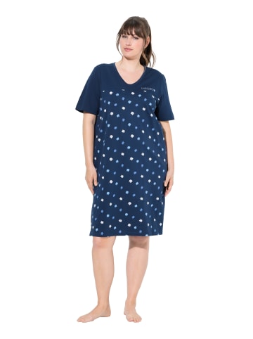 Ulla Popken Nachthemd in nachtblau