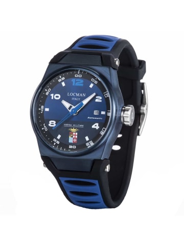 Locman Herrenuhr "Mare Militare" in Blau