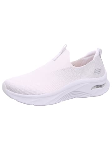 Skechers Slipper Arch Fit D'Lux in Weiß