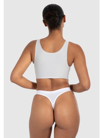 SMILODOX Plunge Bralette Nysa in Weiß