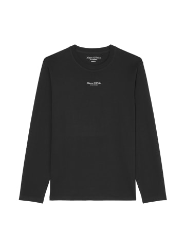 Marc O'Polo Longsleeve regular in Schwarz