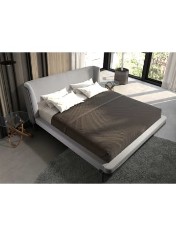 Angel Cerdá Bett 7156 in Grau / Stahl – (B)218 x (H)229 x (T)105 cm