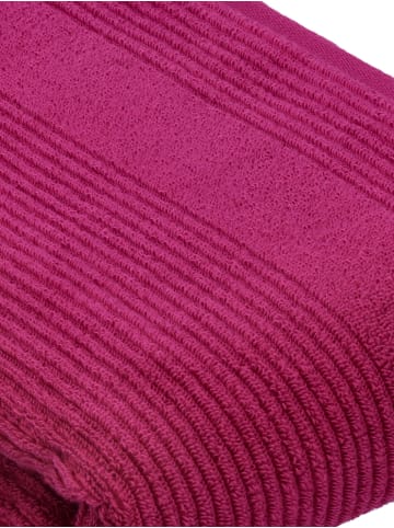 Vossen 2er Pack Duschtuch in cranberry