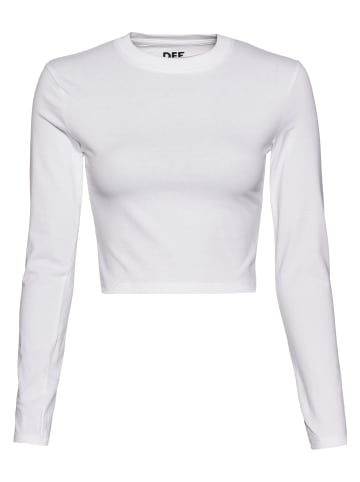 DEF Long Sleef in bright white