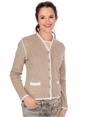 OS-Trachten Strickjacke 457019-0771 in beige