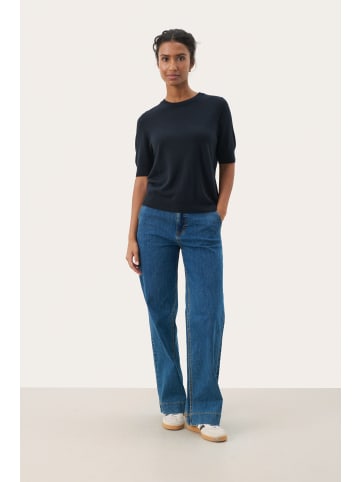 PART TWO Strickpullover NatanyaPW Classic fit in Dark Navy