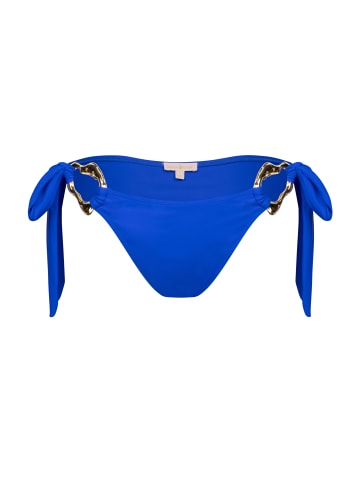 Moda Minx Bikinihose Irregular Hoop Tie in Azure Blue