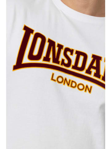 Lonsdale T-Shirt "Classic" in Weiß