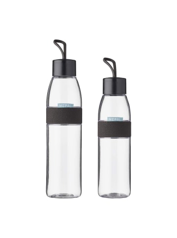 Mepal 2er Set Trinkflaschen ELLIPSE 500 ml & 700 ml in Nordic Black