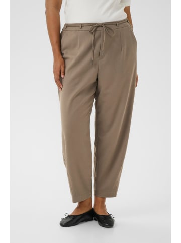 KAFFE curve Hose KCmerla Loose fit in Morel