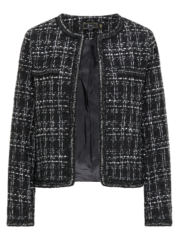 faina Bouclé-Jacke in Schwarz