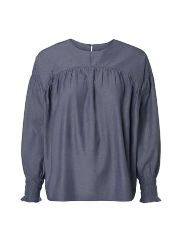 Mart Visser Caroline Tensen Winsley Bluse, mittelblauer Denim