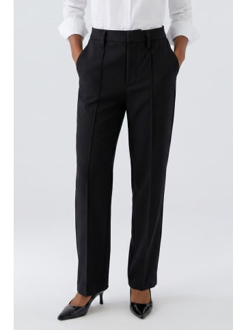 Oui Stoffhose in black