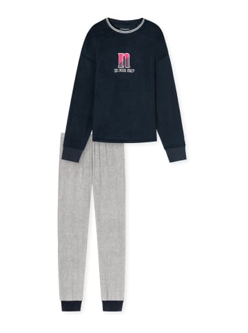 Schiesser Pyjama Teens Nightwear in Dunkelblau