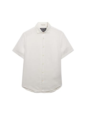 Superdry Kurzarmhemd „Riviera“ Weiß