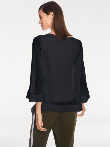 Heine Blusenshirt in schwarz