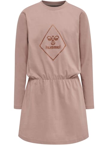 Hummel Kleid L/S Hmlluna Dress L/S in WOODROSE