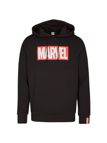 Course Hoodie Marvel in schwarz