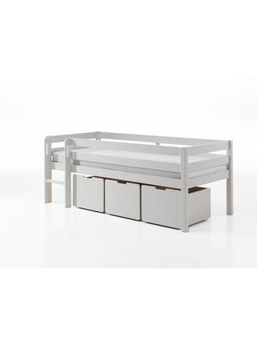 58 aufm Kessel KOJENBETT Karolina 208x83x105 aus Massivholz in Weiß