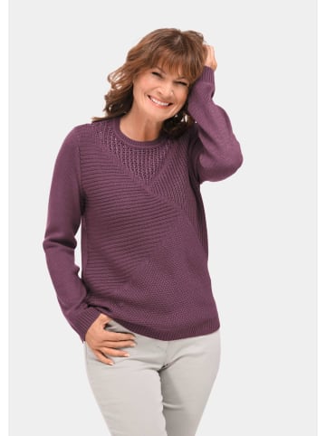 GOLDNER Pullover in cassis