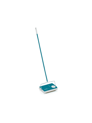 Leifheit Teppichkehrer Regulus türkis grau 19,5 x 28,0 x 109,0 cm