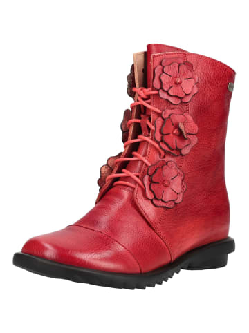 Stiefelette Rot