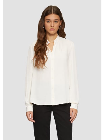 QS Bluse langarm in Creme
