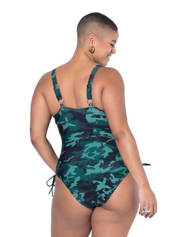 Studio Untold Badeanzug in mattgrün