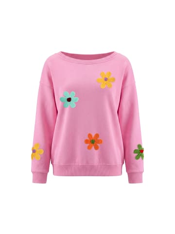 IZIA Women Sweatshirt in Pink