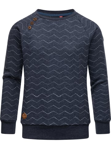 ragwear Sweater Darinka Zig Zag in Navy