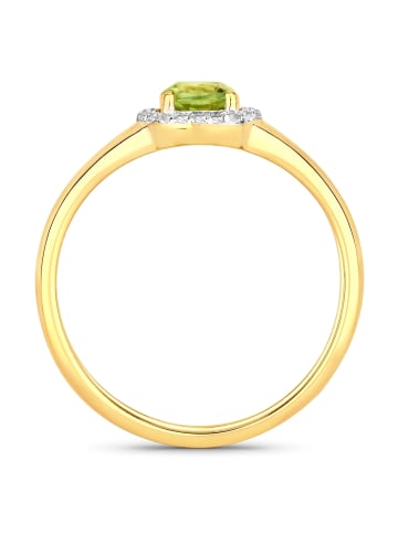 Rafaela Donata Ring Sterling Silber Peridot in gelbgold