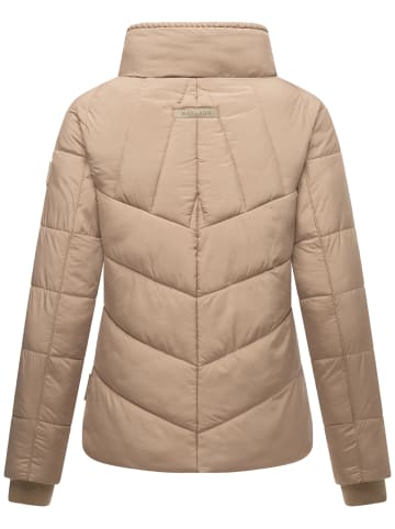 Navahoo Steppjacke Liebesfee 14 in Taupe Grey
