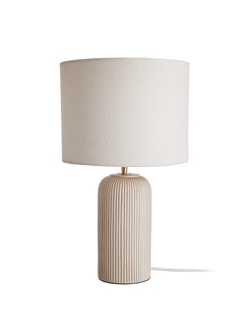 Butlers Tischleuchte ST. TROPEZ in Beige