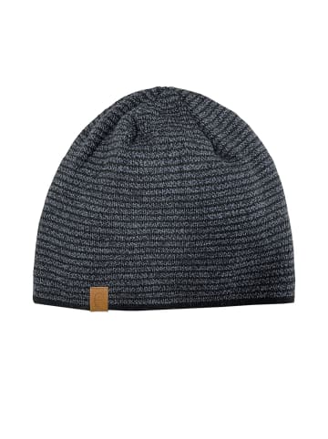 Faera Strick Beanie mit weichem Thermo-Fleece Innenfutter in Navy